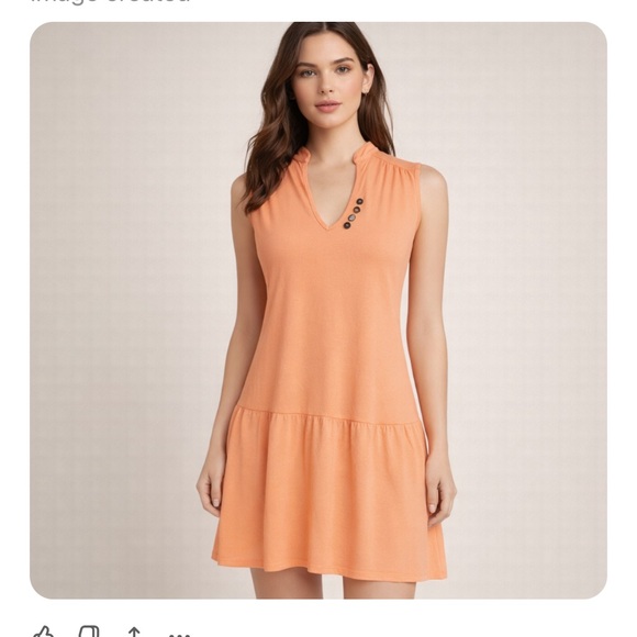 Anthropologie T.La Sleeveless Tiered Dress - Picture 2 of 6